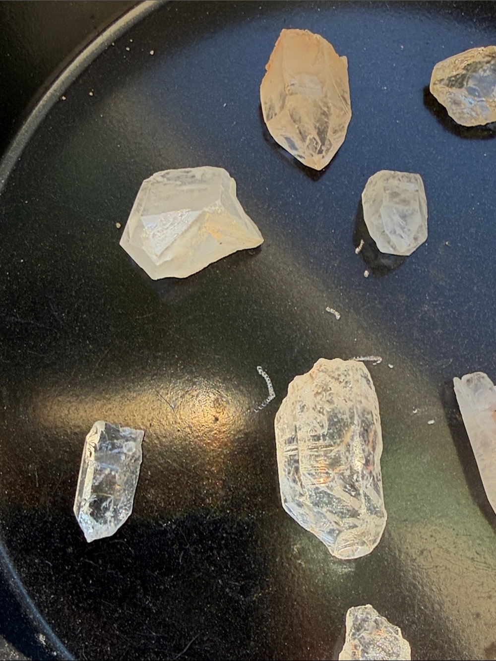 Clear Quartz Crystal Lot - White/Clear Accent Stones - Hand Found From Arkansas - Picture 9 of 12